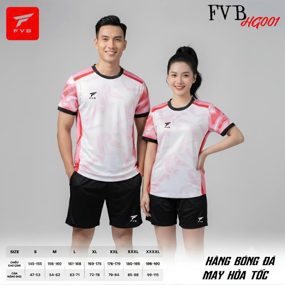 Áo Bóng Đá FVB HG001 Màu Xám – Thiết Kế Hiện Đại Tối Ưu Cho Mọi Trận Đấu