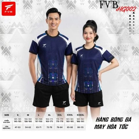 Áo Bóng Đá FVB HG002 Màu Đen – Thiết Kế Hiện Đại Tối Ưu Cho Mọi Trận Đấu