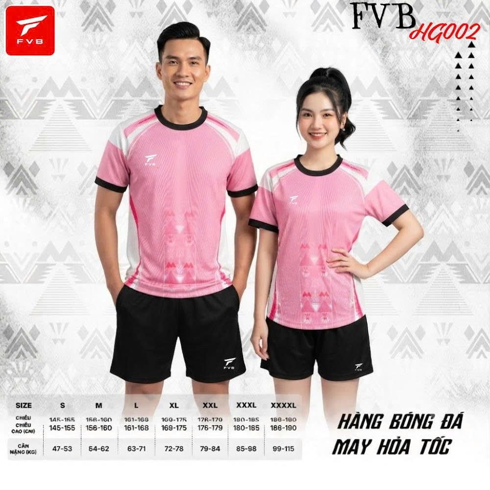 Áo Bóng Đá FVB HG002 Màu Trắng– Thiết Kế Hiện Đại Tối Ưu Cho Mọi Trận Đấu