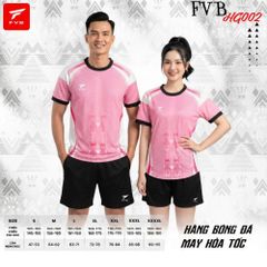 Áo Bóng Đá FVB HG002 Màu Hồng – Thiết Kế Hiện Đại Tối Ưu Cho Mọi Trận Đấu