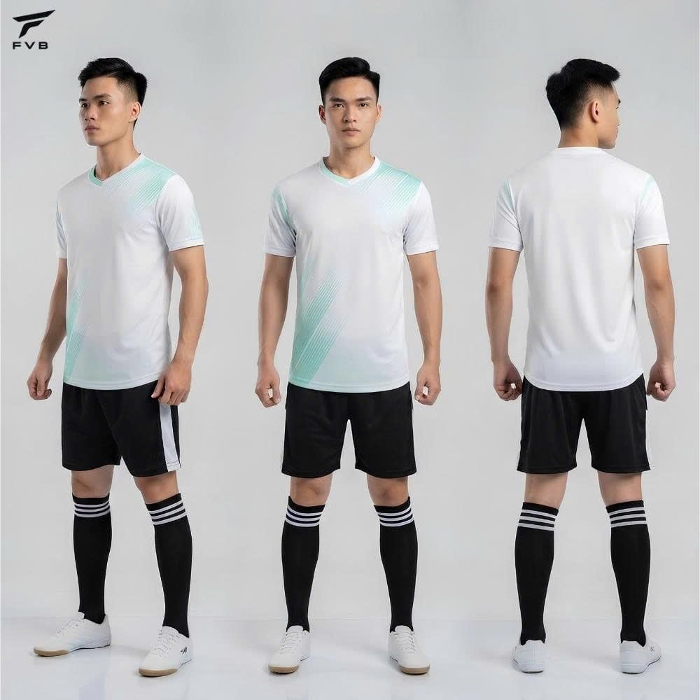 Áo Bóng Đá Không Logo FVB 04 Chính Hãng