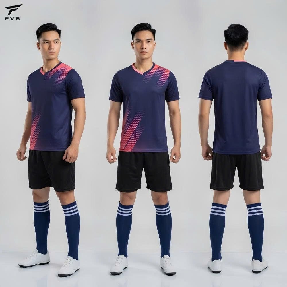 Áo Bóng Đá Không Logo FVB 04 Chính Hãng