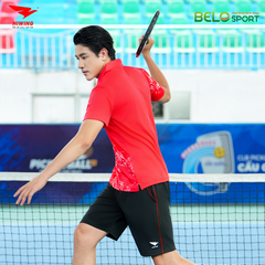 Áo Cầu Lông , Pickleball Hiwing W8 - Màu Đỏ