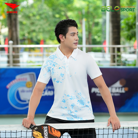 Áo Cầu Lông , Pickleball Hiwing W8 - Màu Trắng