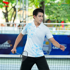 Áo Cầu Lông , Pickleball Hiwing W8 - Màu Trắng