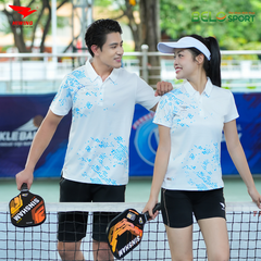 Áo Cầu Lông , Pickleball Hiwing W8 - Màu Trắng