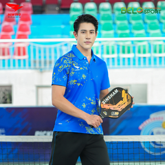 Áo Cầu Lông , Pickleball Hiwing W8 - Màu Xanh
