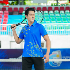 Áo Cầu Lông , Pickleball Hiwing W8 - Màu Xanh
