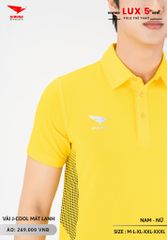 Áo Cầu Lông Pickleball Bóng Chuyền Hiwing Lux 5 Nam Nữ Màu Vàng