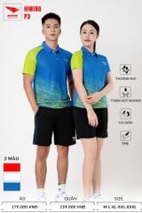 Áo Pickleball, Cầu Lông Hiwing P3 –  Màu Đỏ