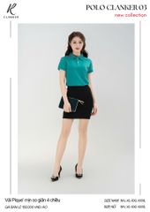 Áo Polo Thể Thao CLANKER 03 Màu Xanh Lý