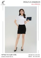 Áo Polo Thể Thao CLANKER 03 Màu Trắng