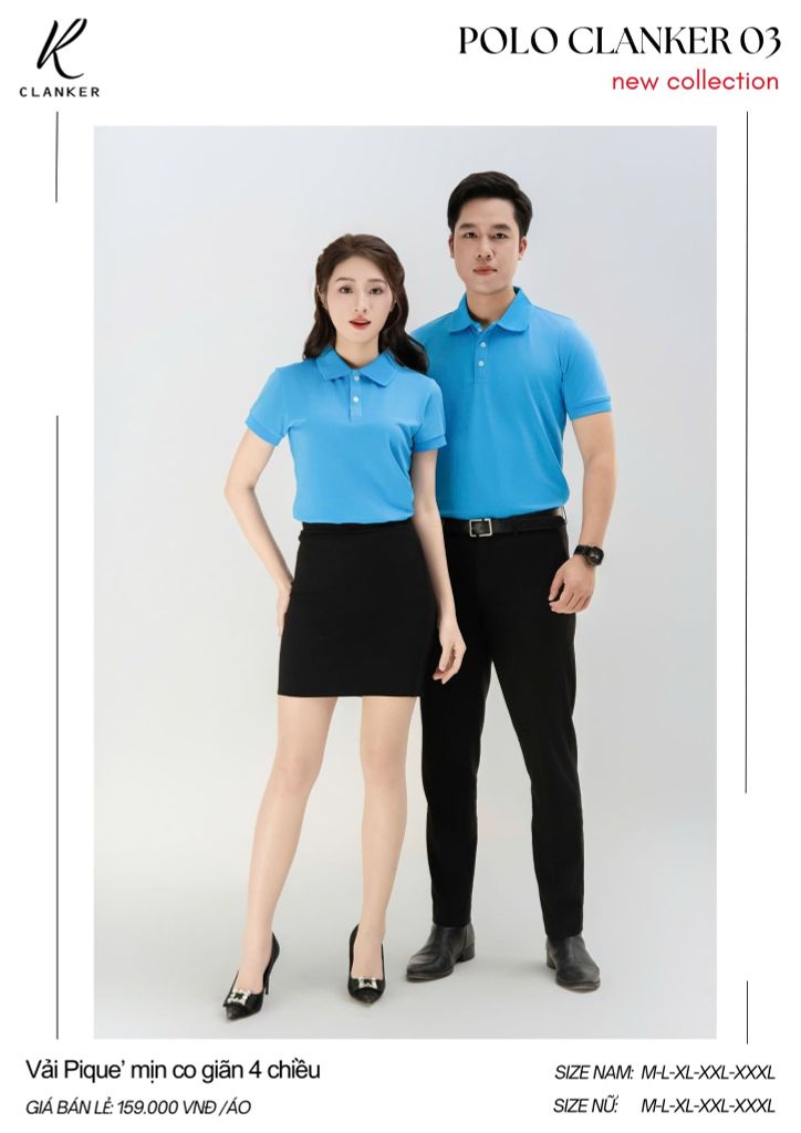 Áo Polo Thể Thao CLANKER 03 Màu Đỏ