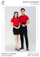 Áo Polo Thể Thao CLANKER 03 Màu Đỏ