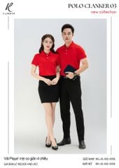 Áo Polo Thể Thao CLANKER 03 Màu Xanh Da