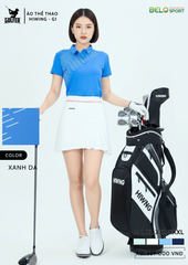 Áo Thể Thao Golf , Pickleball Cao Cấp Hiwing G1 Màu Trắng