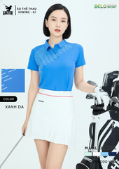 Áo Thể Thao Golf , Pickleball Cao Cấp Hiwing G1 Màu Xanh Mint