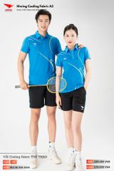 Áo Polo Thể Thao Pickeball, Cầu Lông Bóng Chuyền Hiwing A3 Nam Nữ - Màu Đỏ