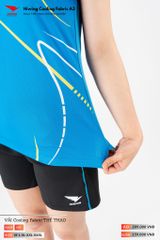 Áo Polo Thể Thao Pickeball, Cầu Lông Bóng Chuyền Hiwing A3 Nam Nữ - Màu Xanh