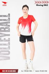 Áo Bóng Chuyền, Áo Pickleball Hiwing HA3 - Màu Đỏ