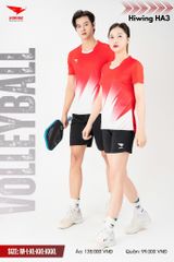 Áo Bóng Chuyền, Áo Pickleball Hiwing HA3 - Màu Đỏ