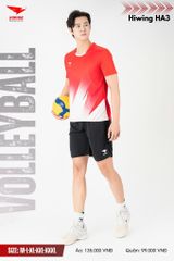 Áo Bóng Chuyền, Áo Pickleball Hiwing HA3 - Màu Đỏ