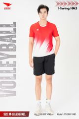 Áo Bóng Chuyền, Áo Pickleball Hiwing HA3 - Màu Đỏ