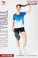Áo Bóng Chuyền, Áo Pickleball Hiwing HA3 - Màu Xanh