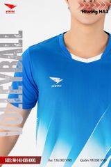 Áo Bóng Chuyền, Áo Pickleball Hiwing HA3 - Màu Xanh