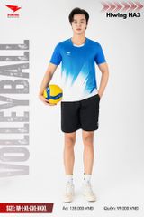 Áo Bóng Chuyền, Áo Pickleball Hiwing HA3 - Màu Xanh