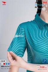 Áo Thể Thao HIWING ICE TECH A4 Nam Nữ Màu Xanh Lý