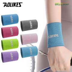 Băng Cổ Tay Lụa Thấm Mồ Hôi Aolikes 7931