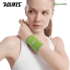 Băng Cổ Tay Lụa Thấm Mồ Hôi Aolikes 7931