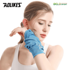 Băng Cổ Tay Lụa Thấm Mồ Hôi Aolikes 7933