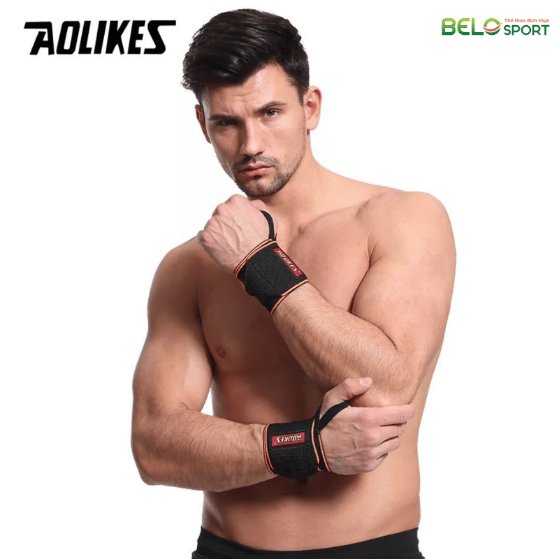 Băng Cổ Tay Xỏ Ngón 1541 Silicone Aolikes