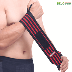 Băng Cổ Tay Xỏ Ngón 4 Sọc Aolikes A1539