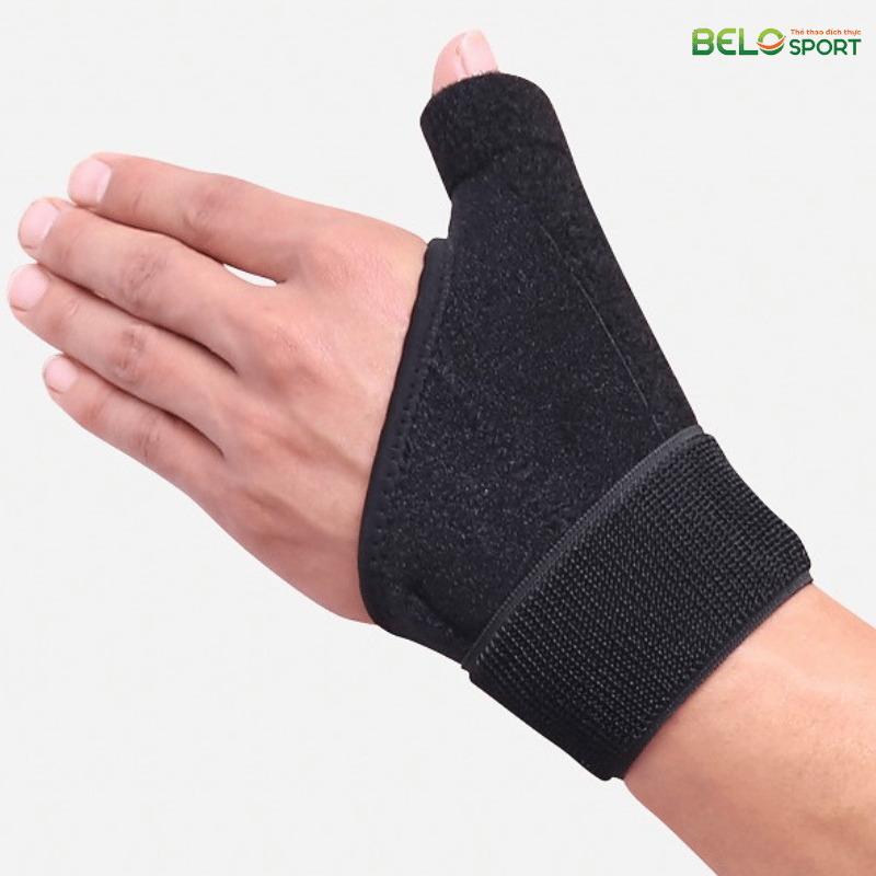 Băng Nẹp Cố Định Bảo Vệ Ngón Tay Cái Viền Cam Aolikes A1670