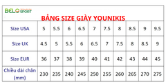 Giày Giày Cầu Lông Younikis 6855 – Êm Ái, Bám Sàn, Tối Ưu Hiệu Suất
