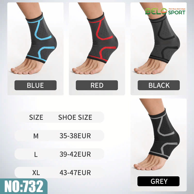 Bo Bảo Vệ Gót Mắt Cá Chân Winstar 732