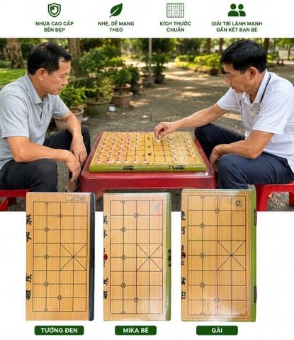 Bộ Cờ Tướng MIKA – Thỏa Đam Mê Trí Tuệ, Gắn Kết Tình Bằng Hữu