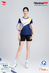 Bộ Quần Áo Cầu Lông Pickleball Bóng Chuyền Hiwing M1 Nam Nữ Màu Đỏ