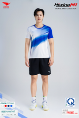 Bộ Quần Áo Cầu Lông Pickleball Bóng Chuyền Hiwing M1 Nam Nữ Màu Trắng