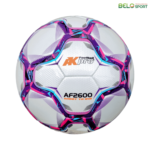 Bóng đá AKpro AF2600 Tím Size 4 Size 5