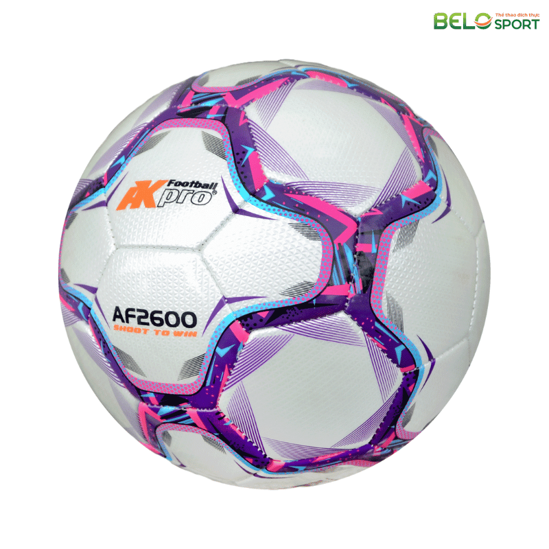 Bóng đá AKpro AF2600 Tím Size 4 Size 5