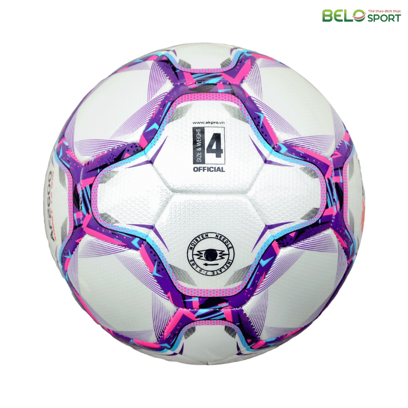Bóng đá AKpro AF2600 Tím Size 4 Size 5