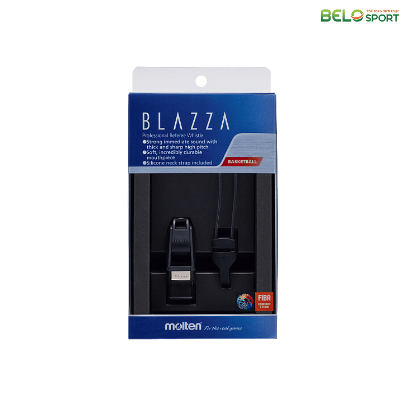 Còi bóng rổ cao cấp Molten Blazza