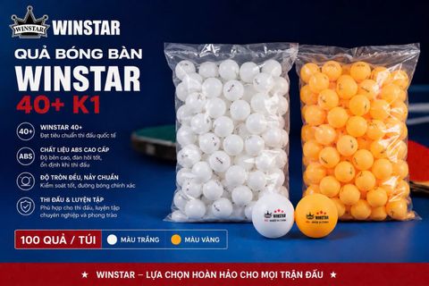 Combo Quả Bóng Bàn Winstar Túi 100 Quả