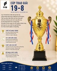 Cup Thể Thao ĐS 19-8 Màu Vàng