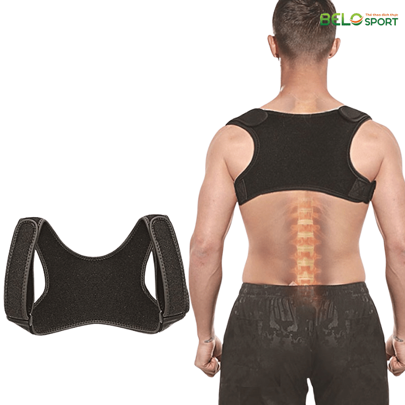 Đai Áo Chống Gù DCG3 Bản To Siêu Nhẹ Thoáng Khí