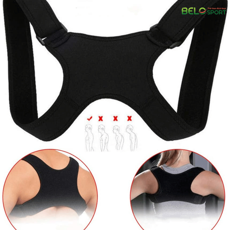 Đai Áo Chống Gù DCG3 Bản To Siêu Nhẹ Thoáng Khí